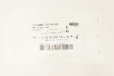 Vygon 361.062 Nutrisafe2 PVC DEHP Free Feeding Tube 06Fr. x 50cm (x)
